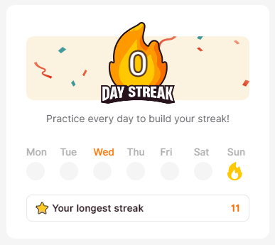 Day streak