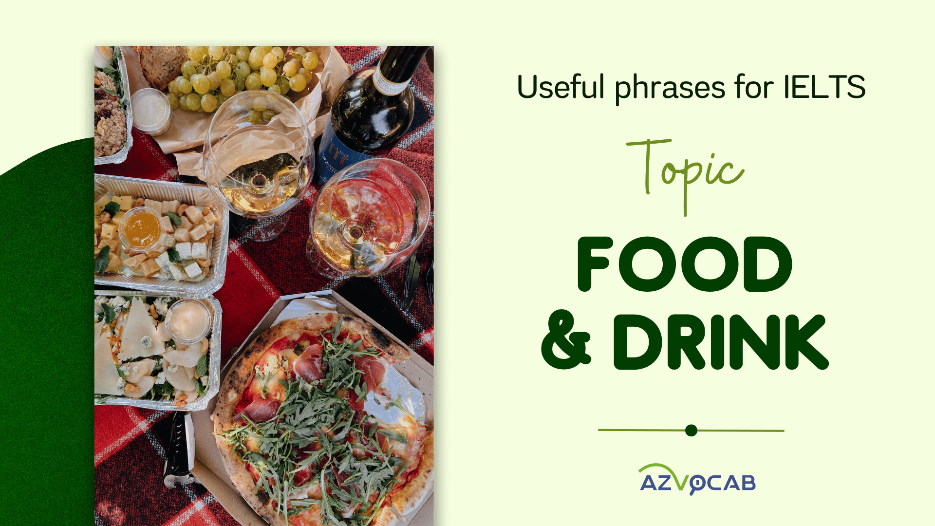 Useful phrases for IELTS Food and Drink(1)