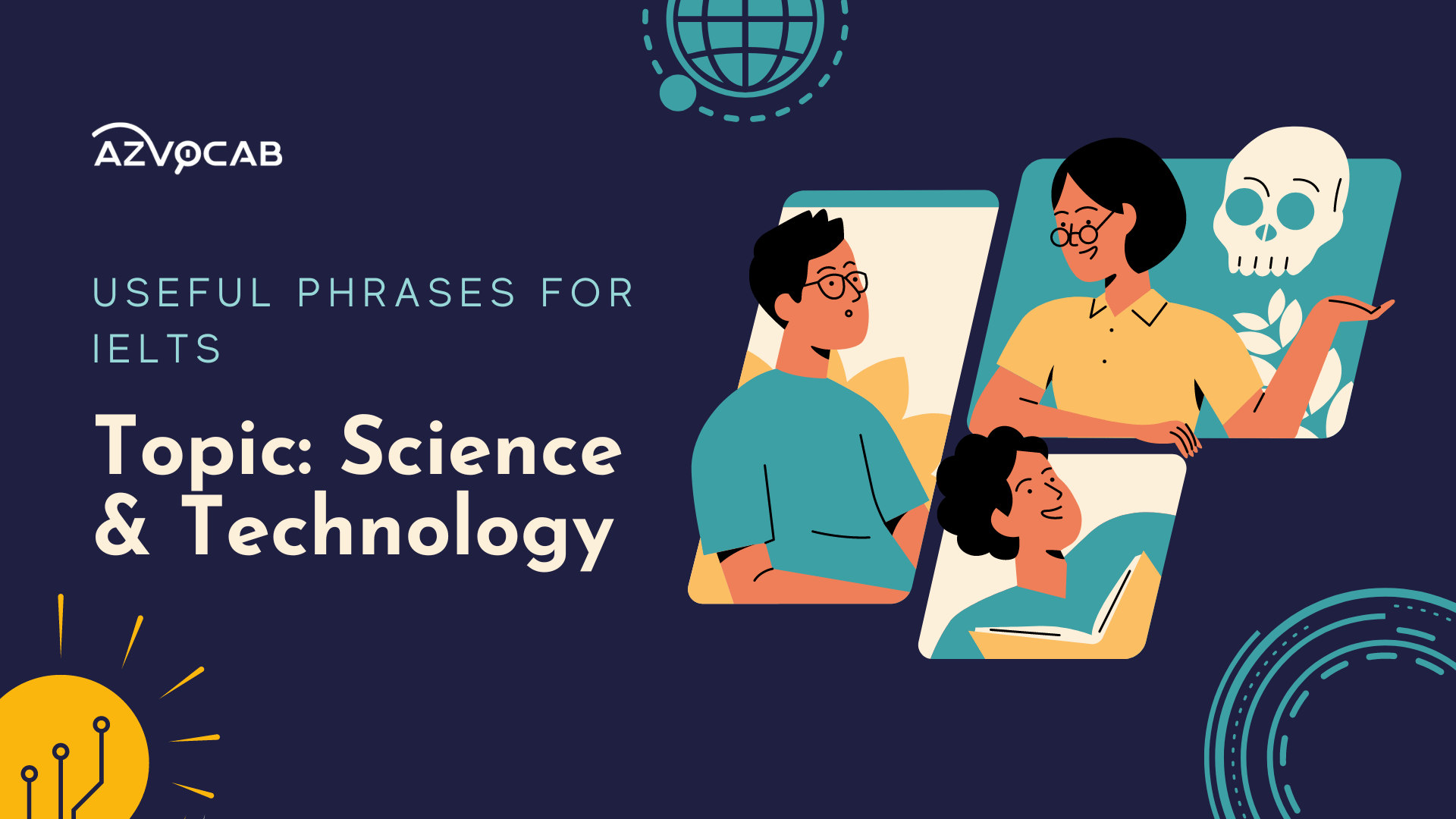 Useful phrases for IELTS Science and Technology
