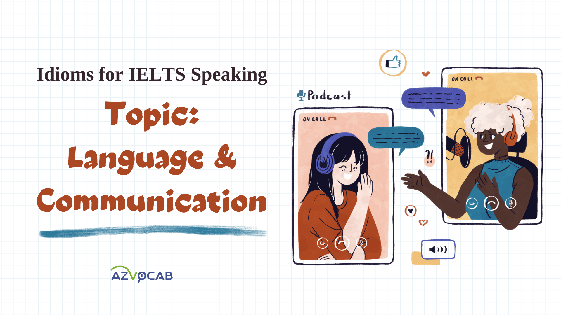 Idioms for IELTS Speaking Language and Communication