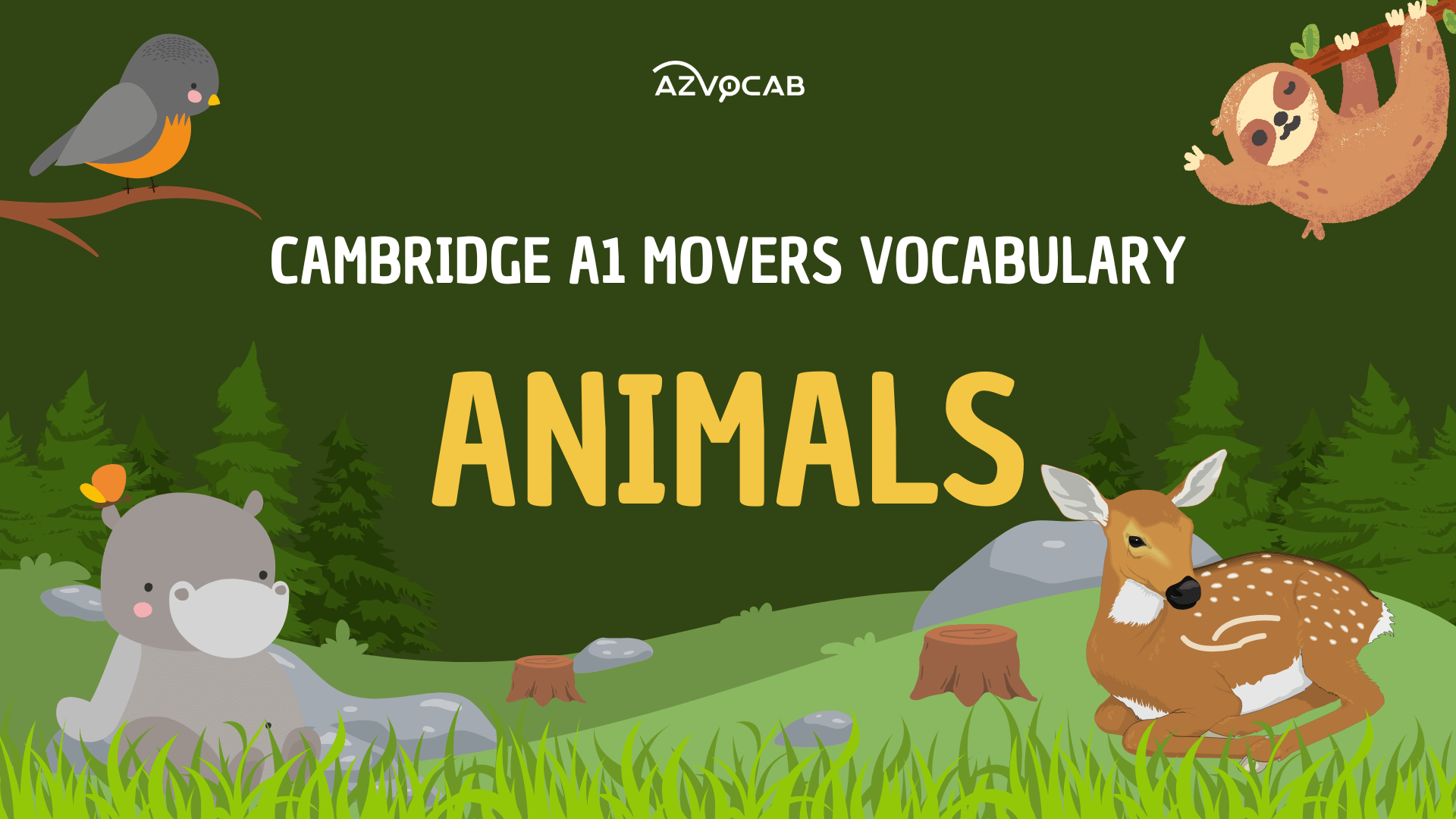 Cambridge A1 Movers Animals