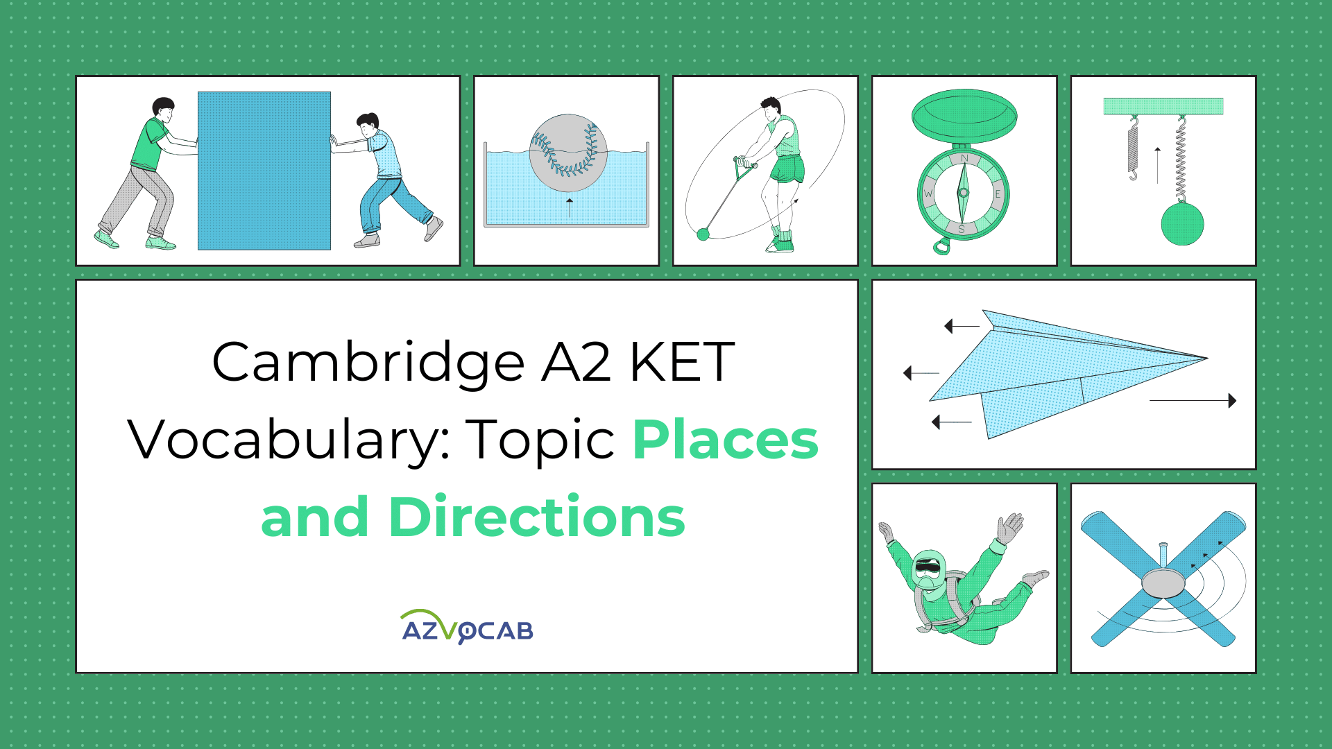 Cambridge A2 KET Places and Directions