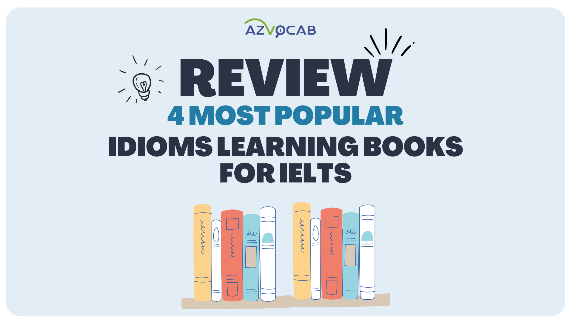 Idioms books for IELTS