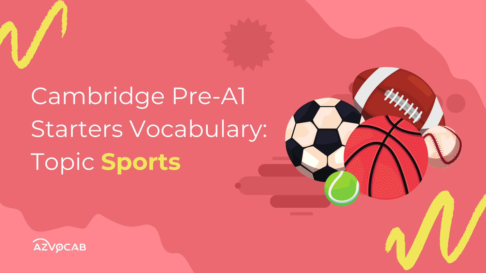 Starters Vocabulary Sports
