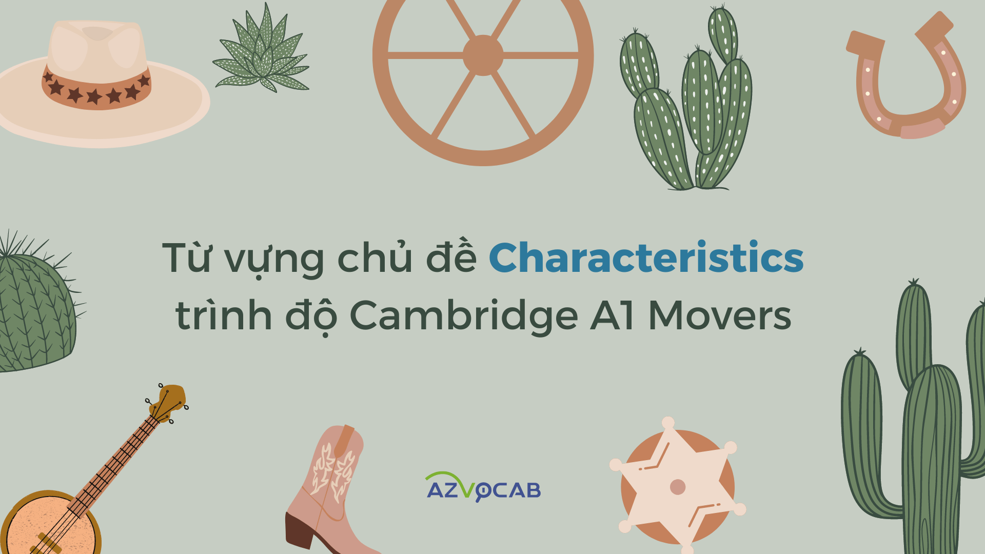 Từ vựng Movers Characteristics