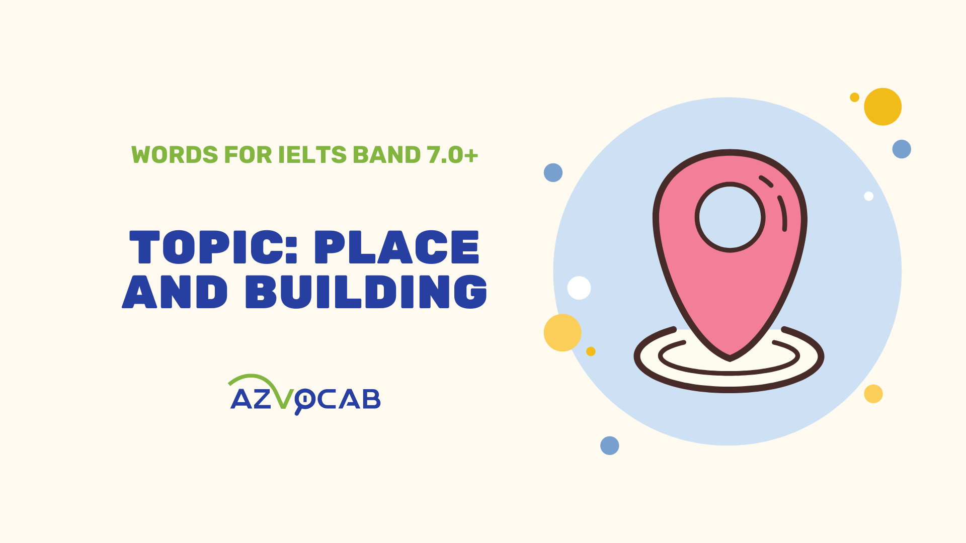 place and building 7.0