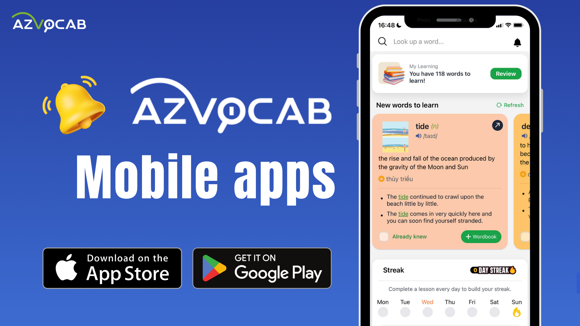 azvocab mobile apps