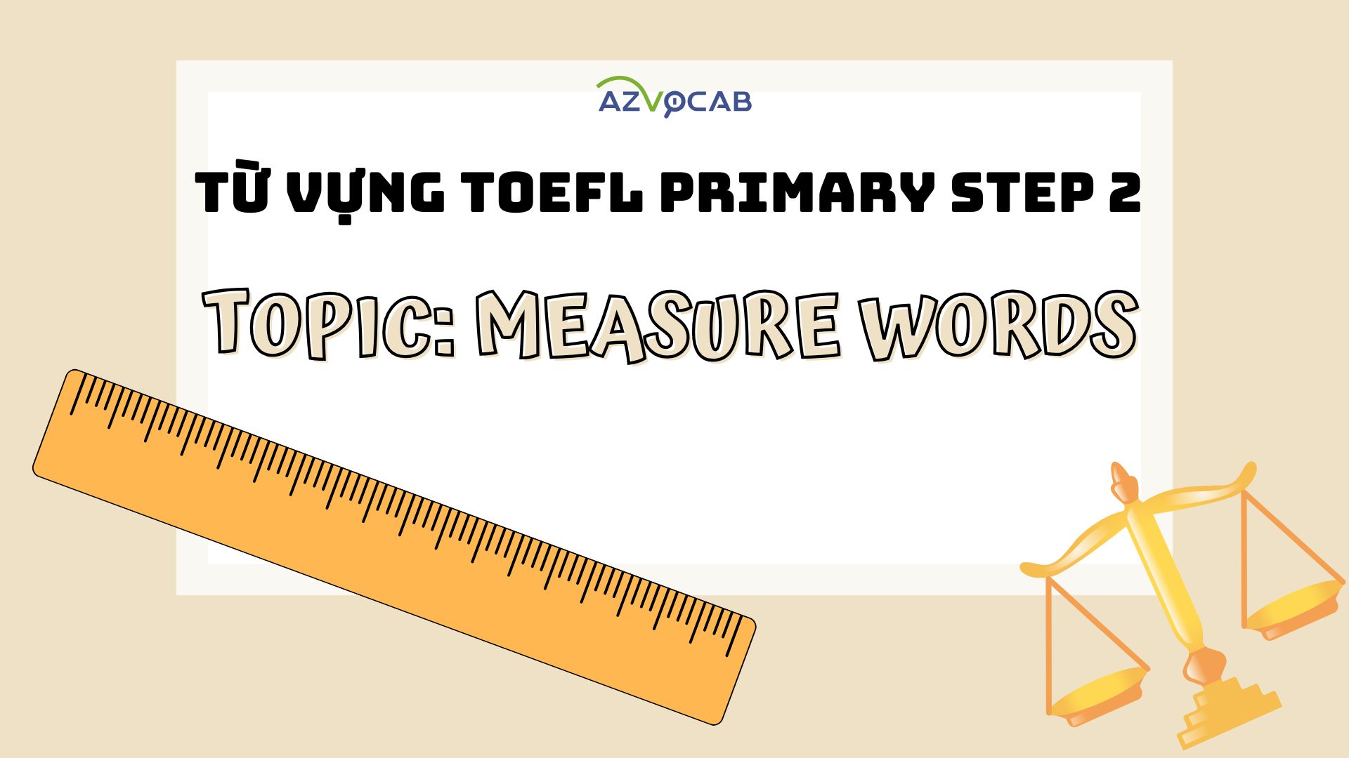 Measure words